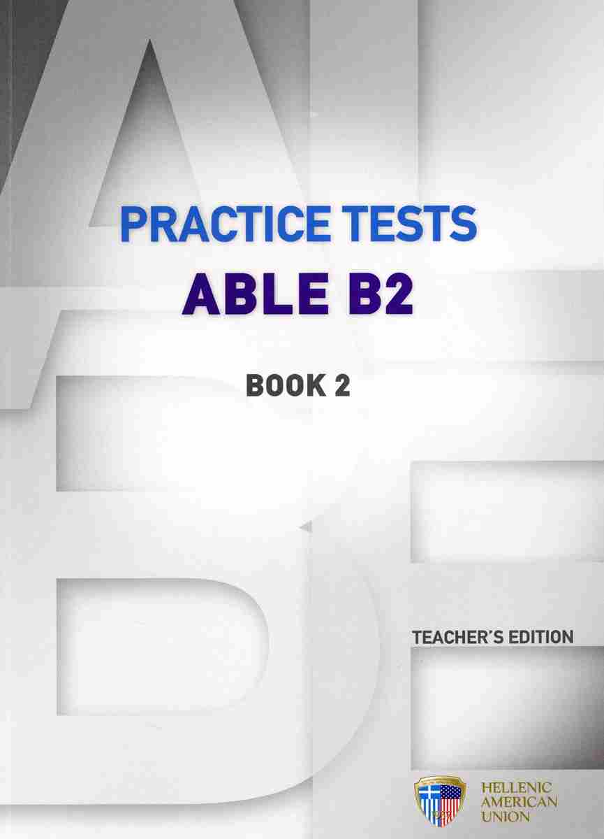 Able B2 Practice Tests Book 2 (+3cd) // Teacher's Edition - Mullender ...